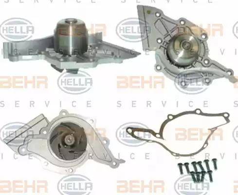 BEHR HELLA Service 8MP 376 802-511 - Ūdenssūknis www.autospares.lv