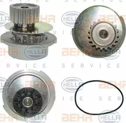 BEHR HELLA Service 8MP 376 802-611 - Ūdenssūknis www.autospares.lv