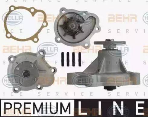 BEHR HELLA Service 8MP 376 802-171 - Ūdenssūknis autospares.lv