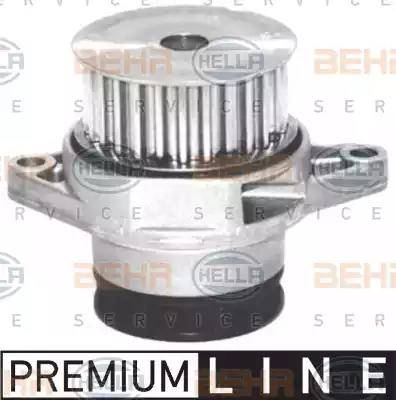 BEHR HELLA Service 8MP 376 802-791 - Водяной насос www.autospares.lv