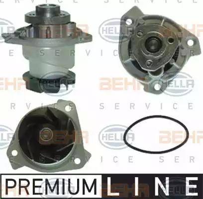 BEHR HELLA Service 8MP 376 807-431 - Водяной насос www.autospares.lv