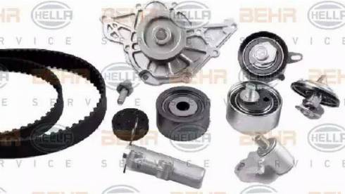 BEHR HELLA Service 8MP 376 877-801 - Water Pump & Timing Belt Set www.autospares.lv