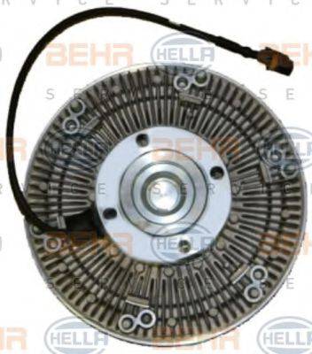 BEHR HELLA Service 8MV 376 757-251 - Sajūgs, Radiatora ventilators www.autospares.lv