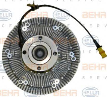 BEHR HELLA Service 8MV 376 757-231 - Sajūgs, Radiatora ventilators www.autospares.lv