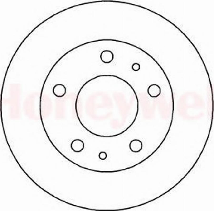 BENDIX 561969 B - Brake Disc www.autospares.lv