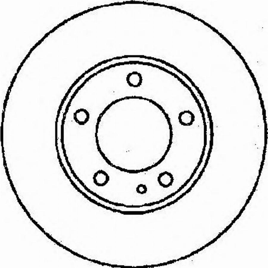 BENDIX 561550 B - Тормозной диск www.autospares.lv