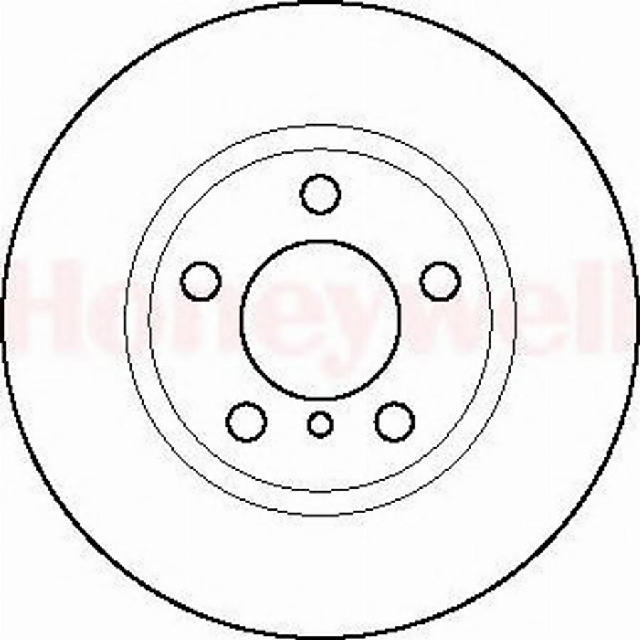 BENDIX 561551 B - Тормозной диск www.autospares.lv