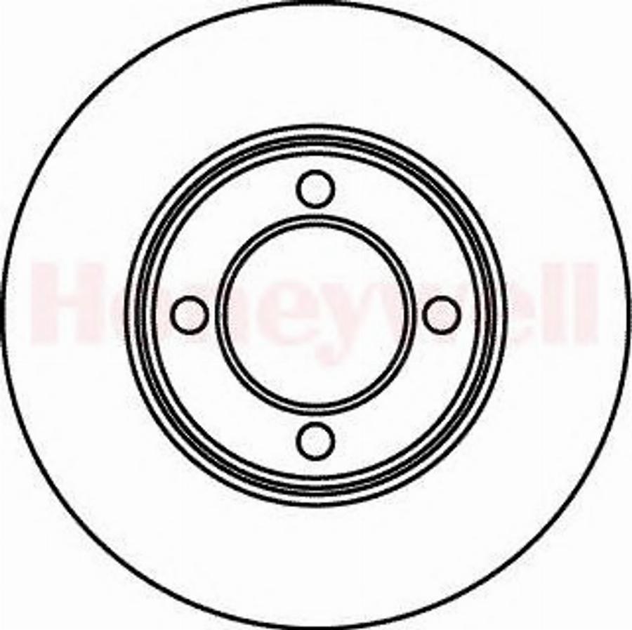 BENDIX 561026B - Bremžu diski autospares.lv