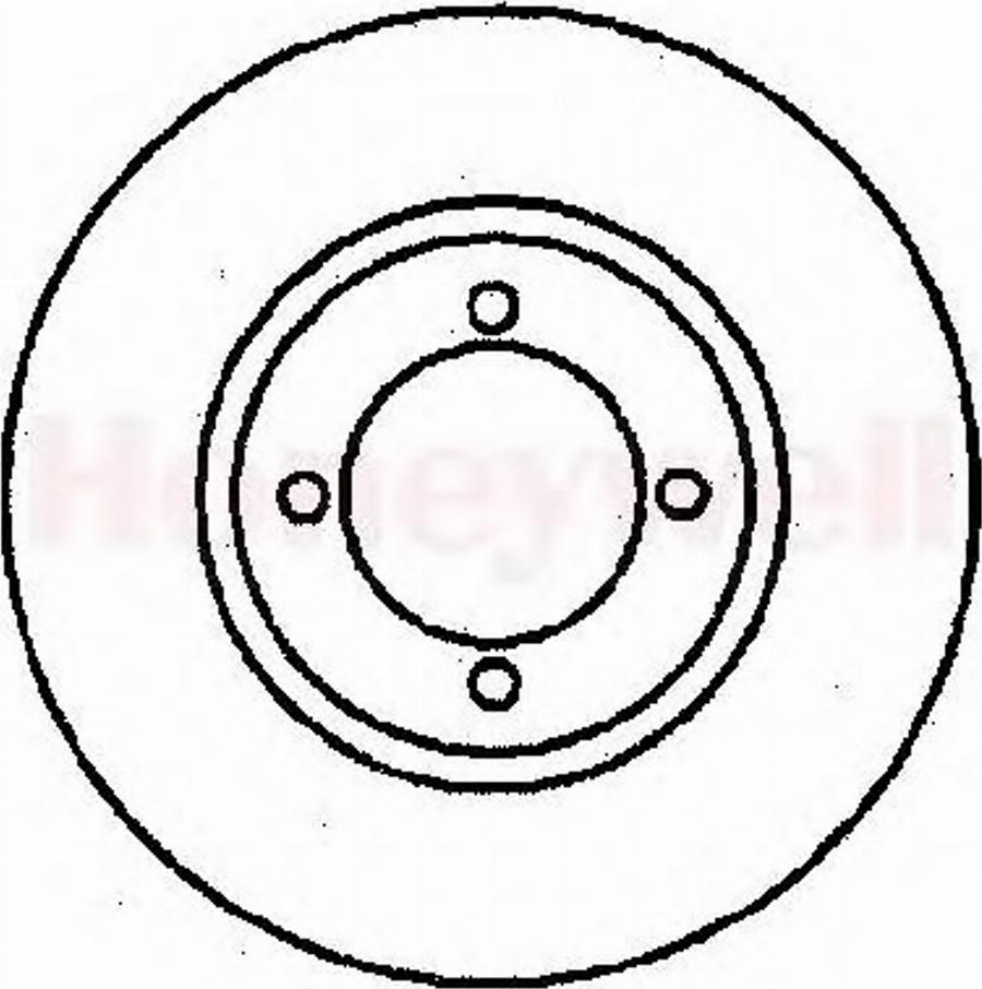 BENDIX 561124B - Bremžu diski autospares.lv