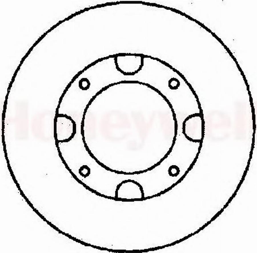 BENDIX 561125B - Bremžu diski www.autospares.lv