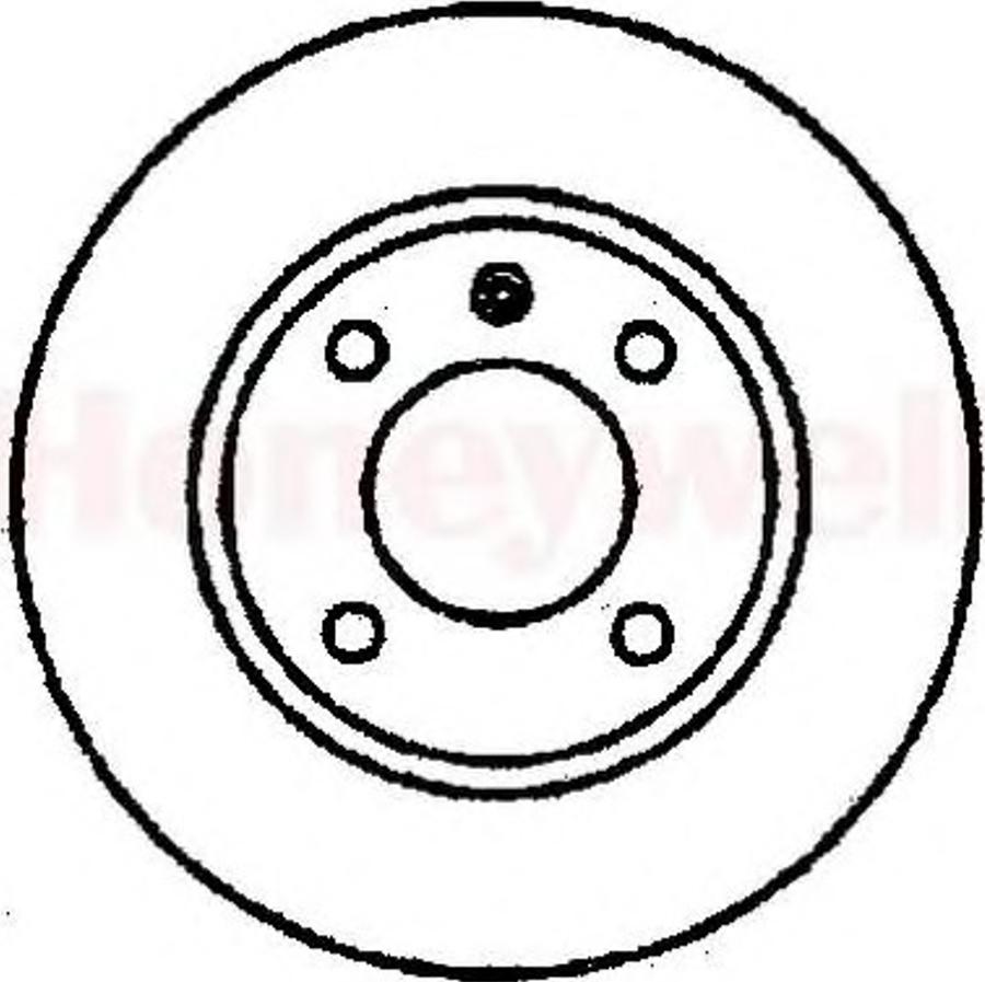 BENDIX 561361 B - Bremžu diski www.autospares.lv