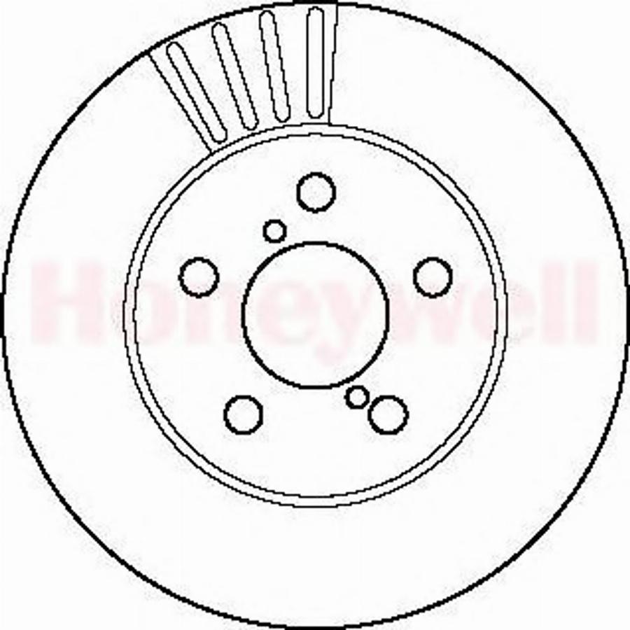 BENDIX 561750 B - Bremžu diski autospares.lv