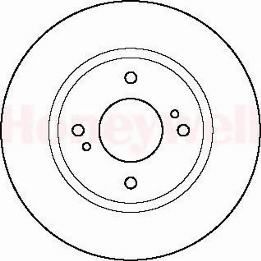 BENDIX 561725 B - Bremžu diski autospares.lv