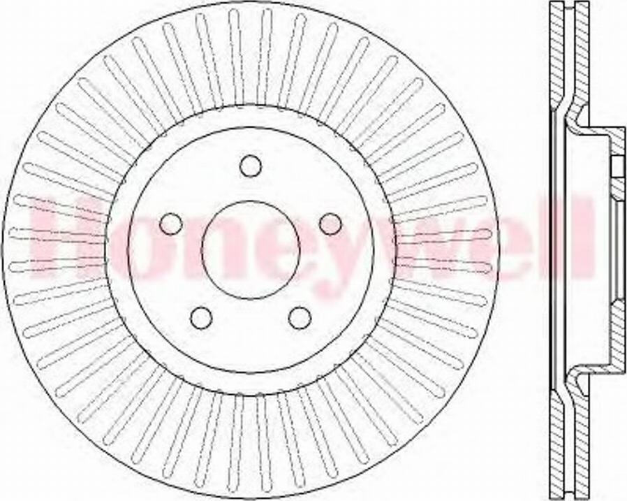 BENDIX 562434B - Bremžu diski autospares.lv