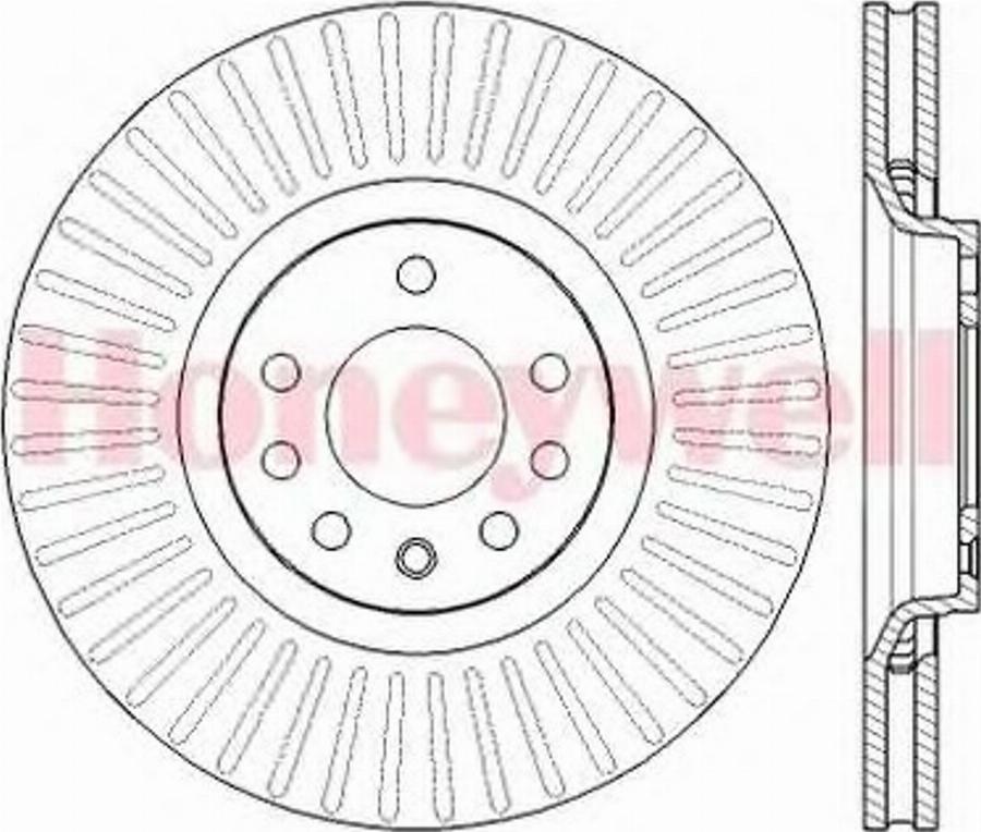 BENDIX 562423B - Bremžu diski autospares.lv