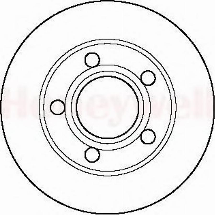 BENDIX 562089 B - Bremžu diski www.autospares.lv