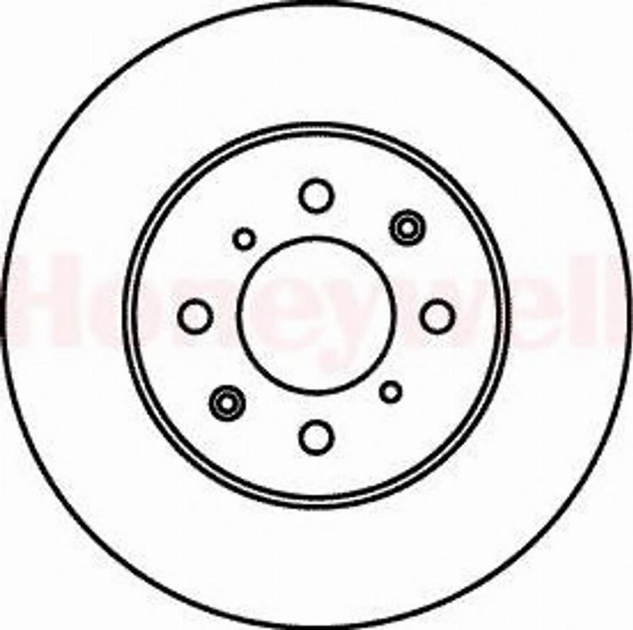 BENDIX 562082 B - Brake Disc www.autospares.lv