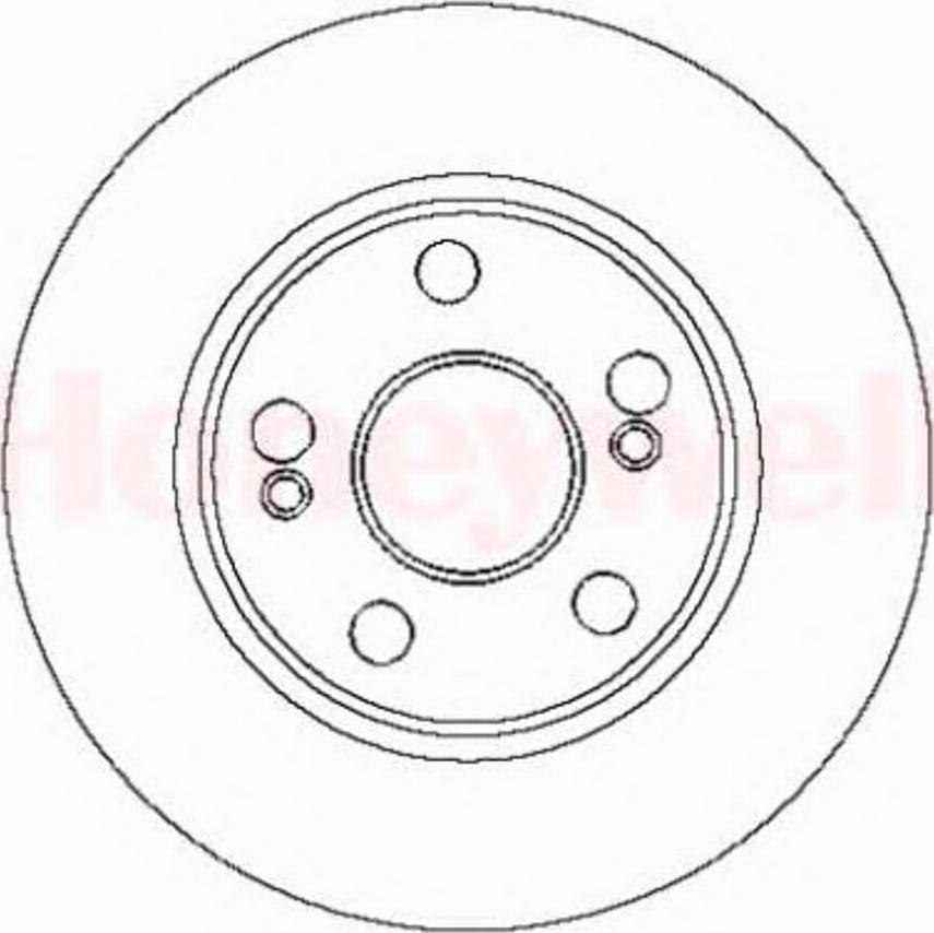 BENDIX 562104 B - Bremžu diski www.autospares.lv