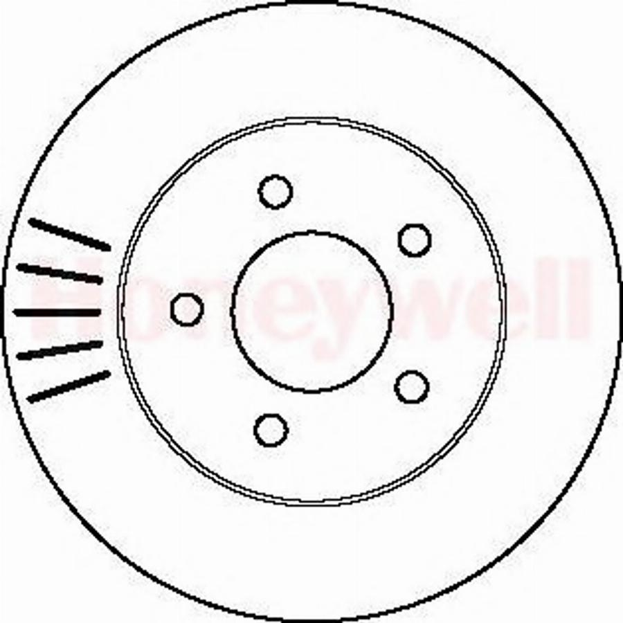 BENDIX 562137 B - Bremžu diski autospares.lv