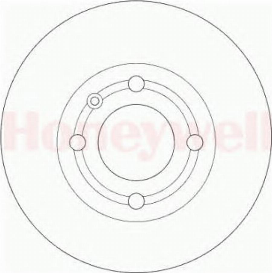 BENDIX 562171 B - Тормозной диск www.autospares.lv