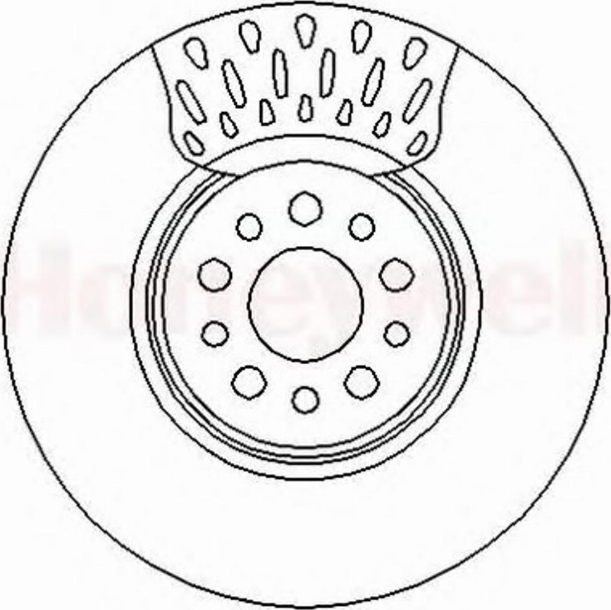 BENDIX 562394B - Bremžu diski autospares.lv