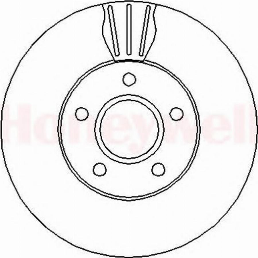 BENDIX 562364B - Brake Disc www.autospares.lv