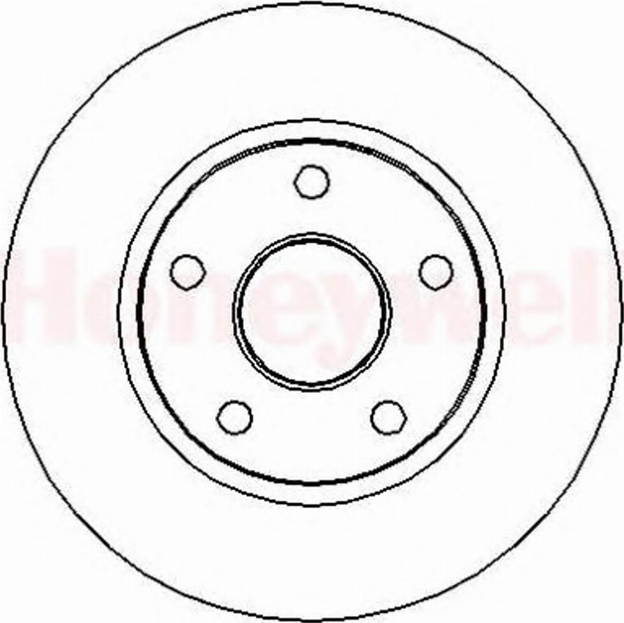 BENDIX 562365B - Brake Disc www.autospares.lv