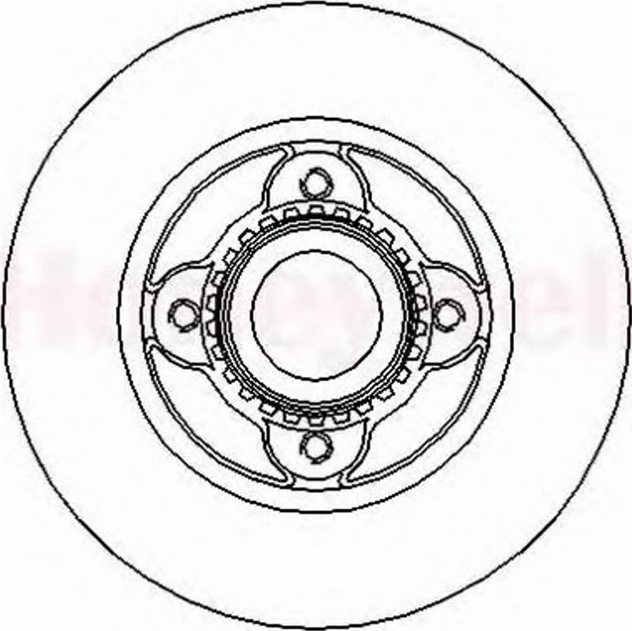 BENDIX 562366B - Bremžu diski autospares.lv