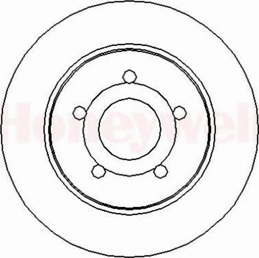 BENDIX 562361B - Brake Disc www.autospares.lv