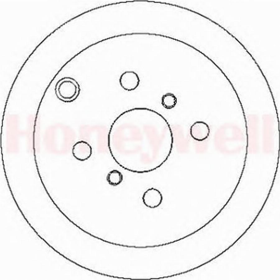 BENDIX 562261 B - Brake Disc www.autospares.lv