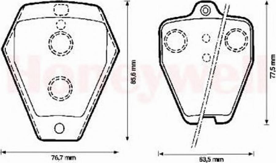 BENDIX 571871B - Тормозные колодки, дисковые, комплект www.autospares.lv