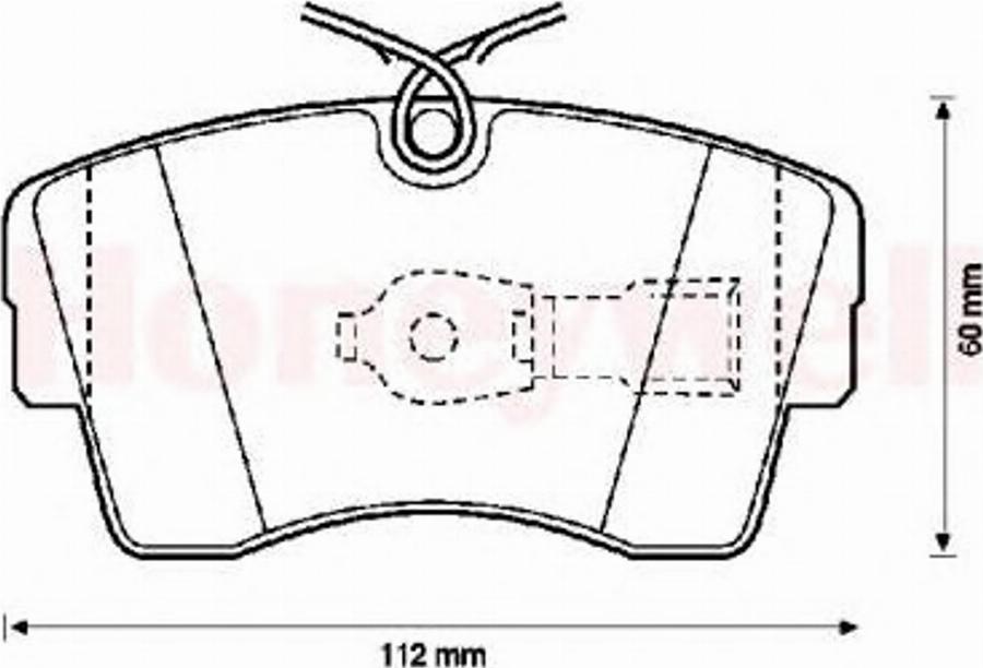 BENDIX 571392B - Тормозные колодки, дисковые, комплект www.autospares.lv