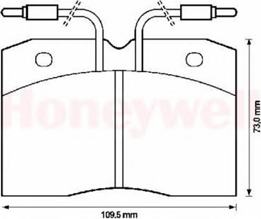 BENDIX 571325B - Bremžu uzliku kompl., Disku bremzes autospares.lv