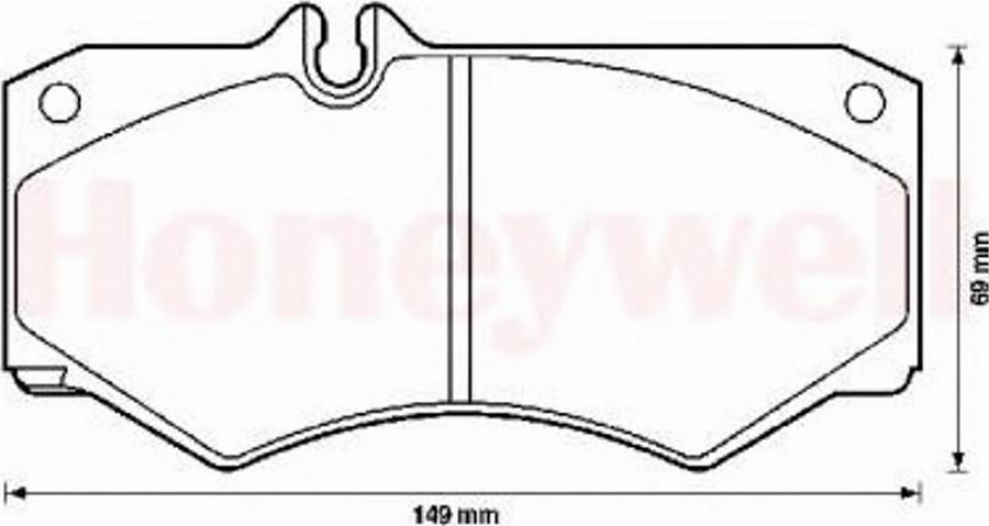 BENDIX 571272X - Bremžu uzliku kompl., Disku bremzes autospares.lv