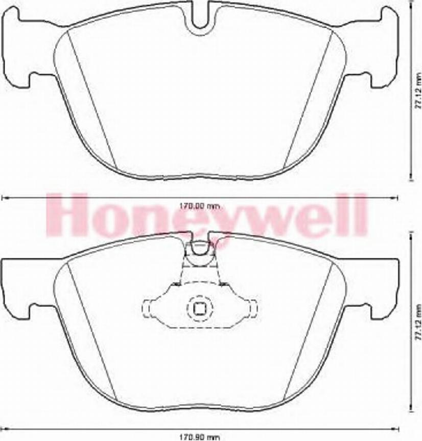 BENDIX 573300B - Bremžu uzliku kompl., Disku bremzes www.autospares.lv