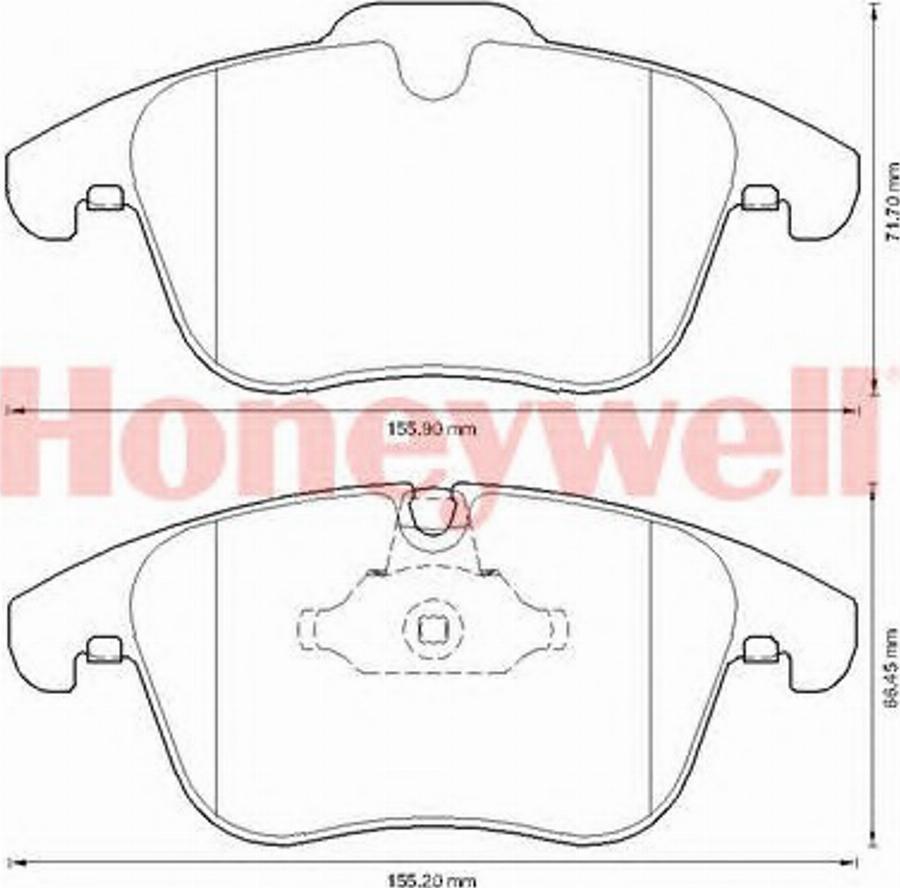 BENDIX 573336B - Bremžu uzliku kompl., Disku bremzes www.autospares.lv