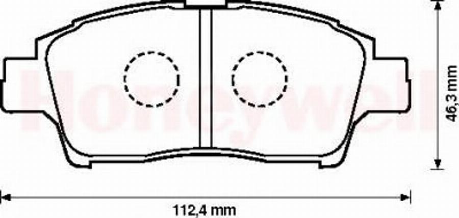 BENDIX 572404 B - Bremžu uzliku kompl., Disku bremzes autospares.lv