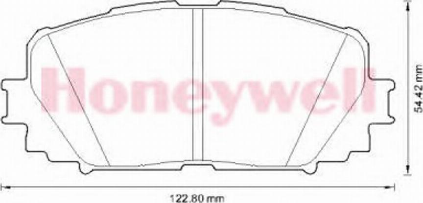 BENDIX 572594B - Bremžu uzliku kompl., Disku bremzes autospares.lv