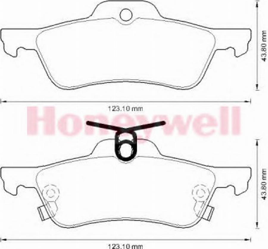 BENDIX 572588B - Bremžu uzliku kompl., Disku bremzes autospares.lv