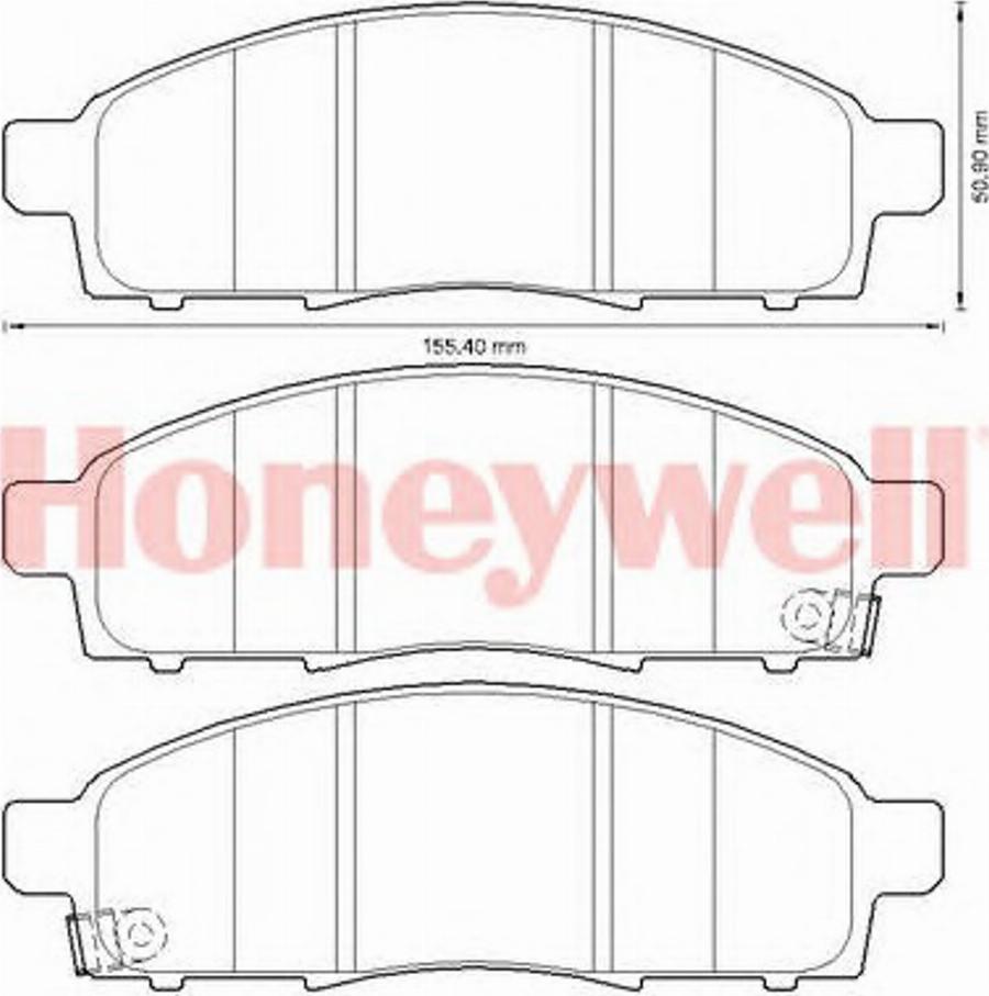 BENDIX 572646B - Bremžu uzliku kompl., Disku bremzes www.autospares.lv