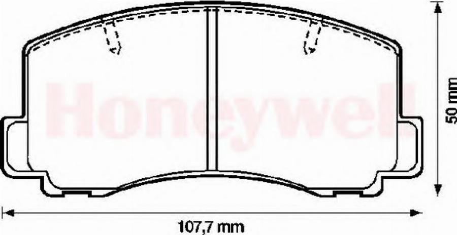 BENDIX 572187B - Тормозные колодки, дисковые, комплект www.autospares.lv