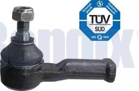 BENDIX 040618B - Наконечник рулевой тяги, шарнир www.autospares.lv