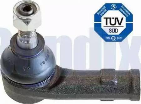 BENDIX 040681B - Stūres šķērsstiepņa uzgalis www.autospares.lv