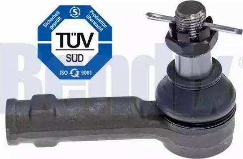 BENDIX 040637B - Stūres šķērsstiepņa uzgalis www.autospares.lv