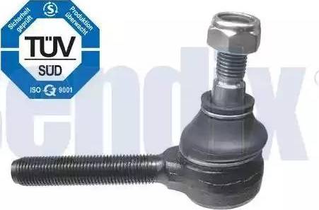 BENDIX 040292B - Наконечник рулевой тяги, шарнир www.autospares.lv