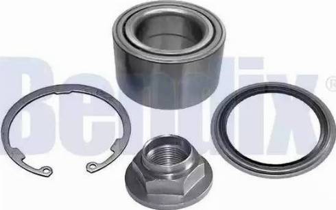 BENDIX 050140B - Подшипник ступицы колеса, комплект www.autospares.lv