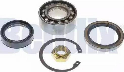 BENDIX 050173B - Wheel hub, bearing Kit www.autospares.lv