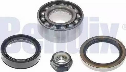 BENDIX 051034B - Wheel hub, bearing Kit www.autospares.lv