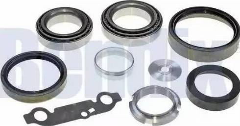 BENDIX 051186B - Wheel hub, bearing Kit www.autospares.lv