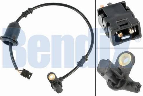 BENDIX 058689B - Devējs, Riteņu griešanās ātrums www.autospares.lv